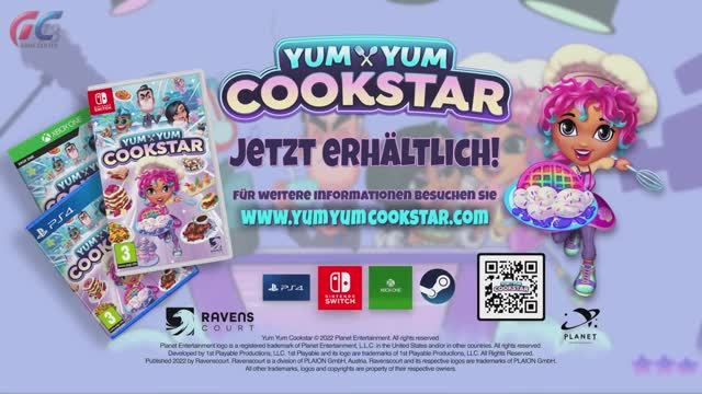 Yum Yum Cookstar – Трейлер игры