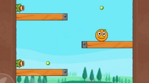 Красный Шар в игре Bounce Ball 6 Уровни 61-65