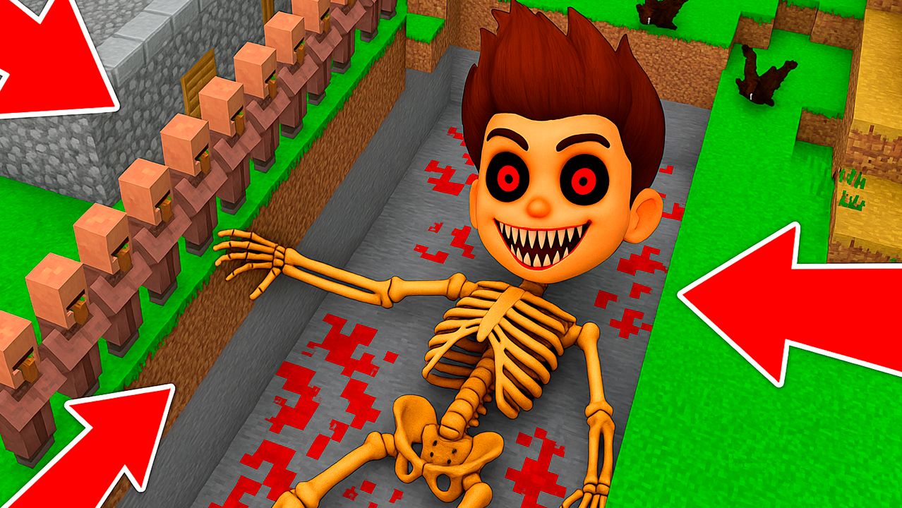 😳 Я НАШЕЛ СКЕЛЕТ ЕХЕ РАЙДЕРА ЩЕНЯЧИЙ ПАТРУЛЬ АПОКАЛИПСИС В МАЙНКРАФТ МУЛЬТИК смотреть онлайн