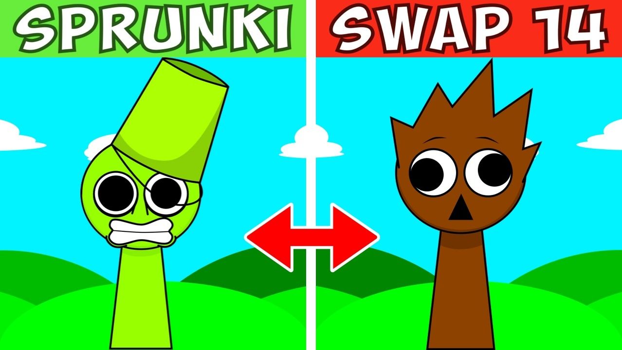 SPRUNKI PHASE 1, НО SWAPPED 14: ХАОС ЗАВОЕВЫВАЕТ ЗВУК ⚡️🔥🎧💥👹🎶 смотреть онлайн