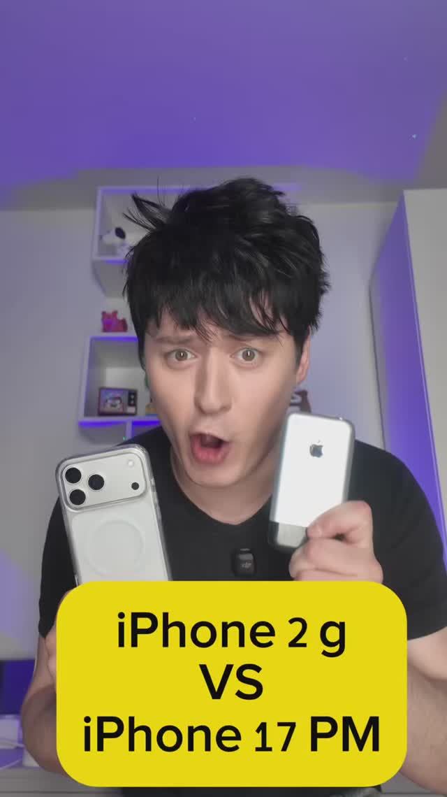 iPhone 2 g VS iPhone 17 PM смотреть онлайн