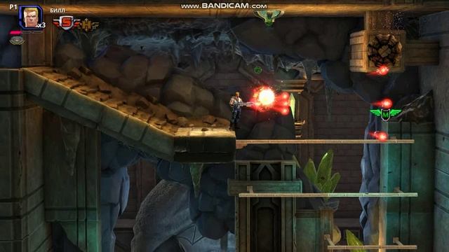 Contra Operation Galuga ДЯДЯ БИЛ ЕЛИ ЕЛИ БОССА ПОБЕДИЛ смотреть онлайн