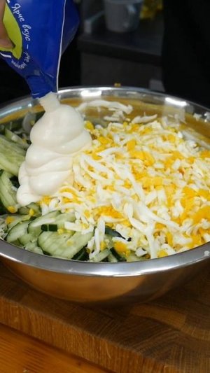 Один продукт и ваш Салат из Капусты станет еще вкуснее! Рецепт на каждый день
