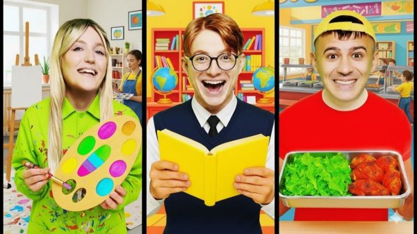 ТИПЫ ЛЮДЕЙ В ШКОЛЕ!