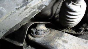 Как заменить задний сайлентблок переднего рычага на солярисе