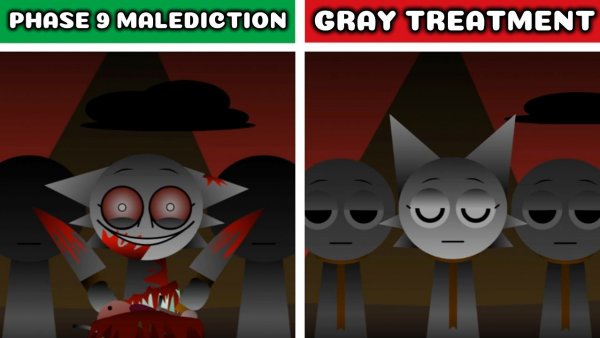 SPRUNKI PHASE 9: ALIVE VS MALEDICTION ⚔️ ORIGINAL VS GRAY TREATMENT — КТО ПОБЕДИТ? 🌑🔥🎧💥