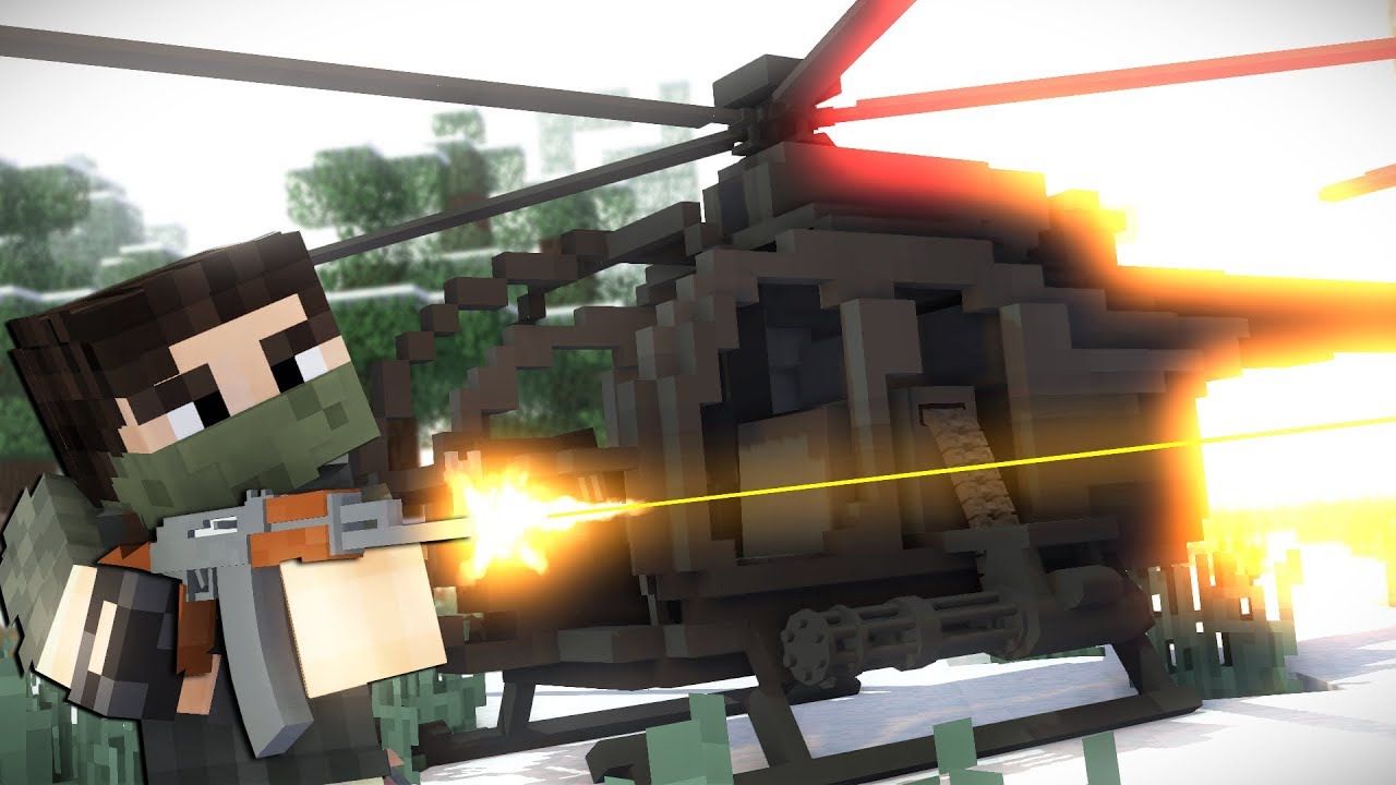 ЗИМНЯЯ ПЕРЕСТРЕЛКА на ВОЙНЕ в МАЙНКРАФТ - BATTLECRAFT 2 смотреть онлайн