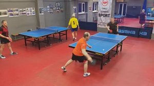 финал! Чирков А. (758) - Башмаков М. (610) 18.11 настольный теннис 400+ турнир Санкт-Петербург