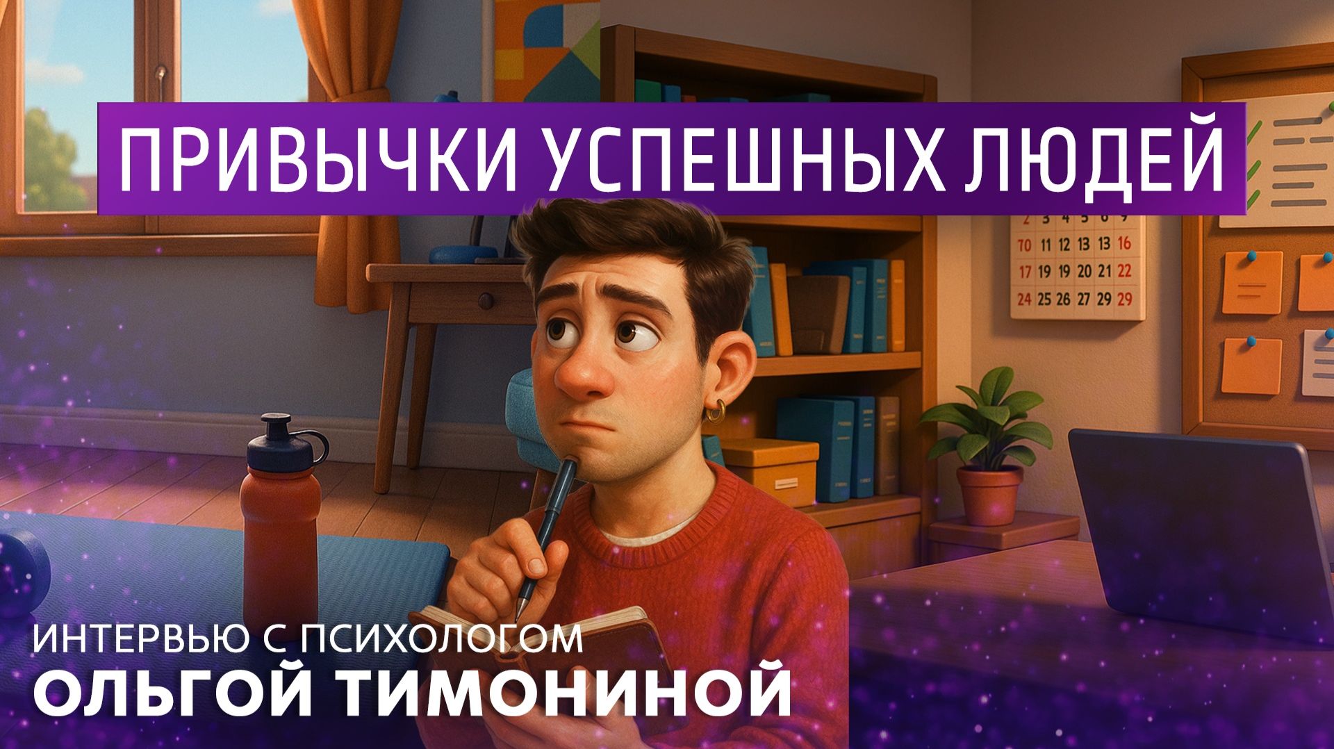 Привычки успешных людей. Интервью с психологом Ольгой Тимониной. смотреть онлайн