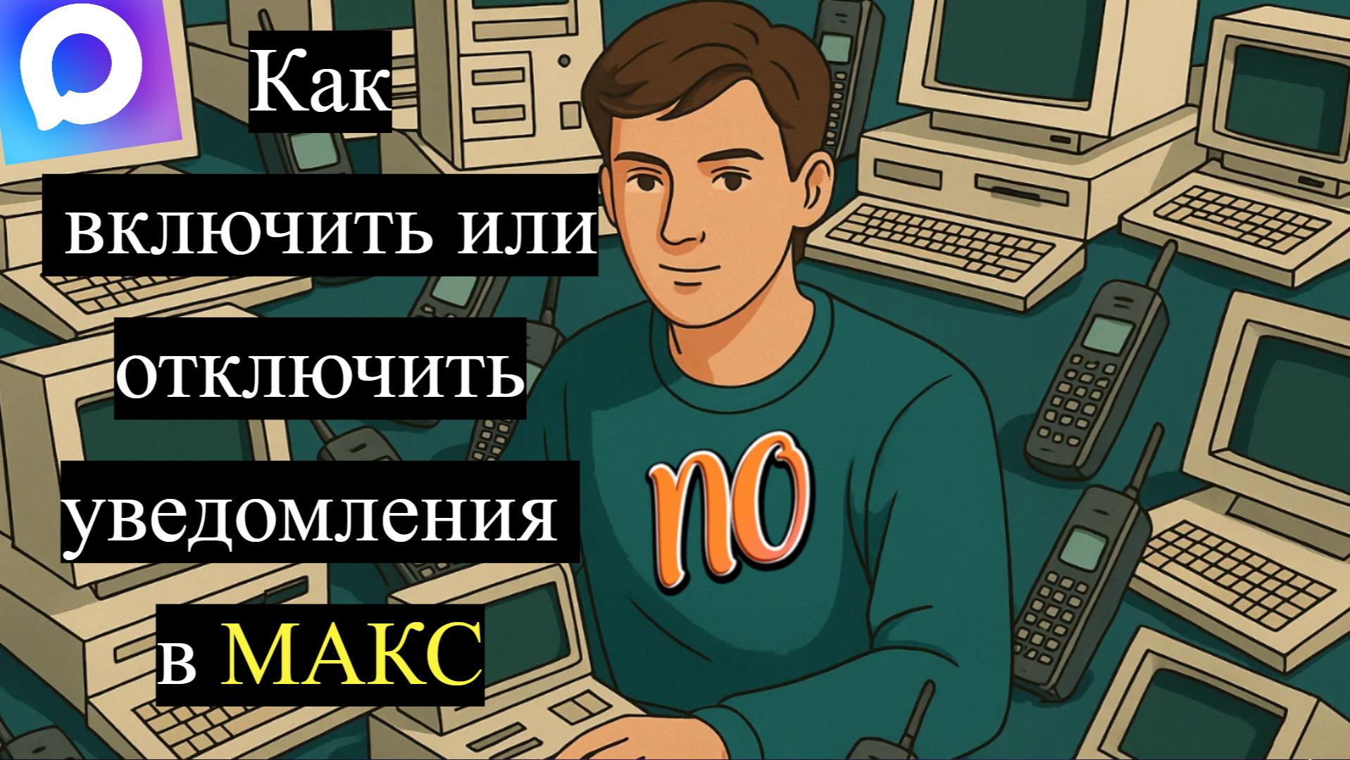 Как включить или отключить уведомления в Макс 2 способа. смотреть онлайн