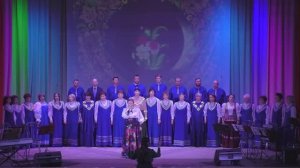 Отчетный концерт Красночикойского народного хора