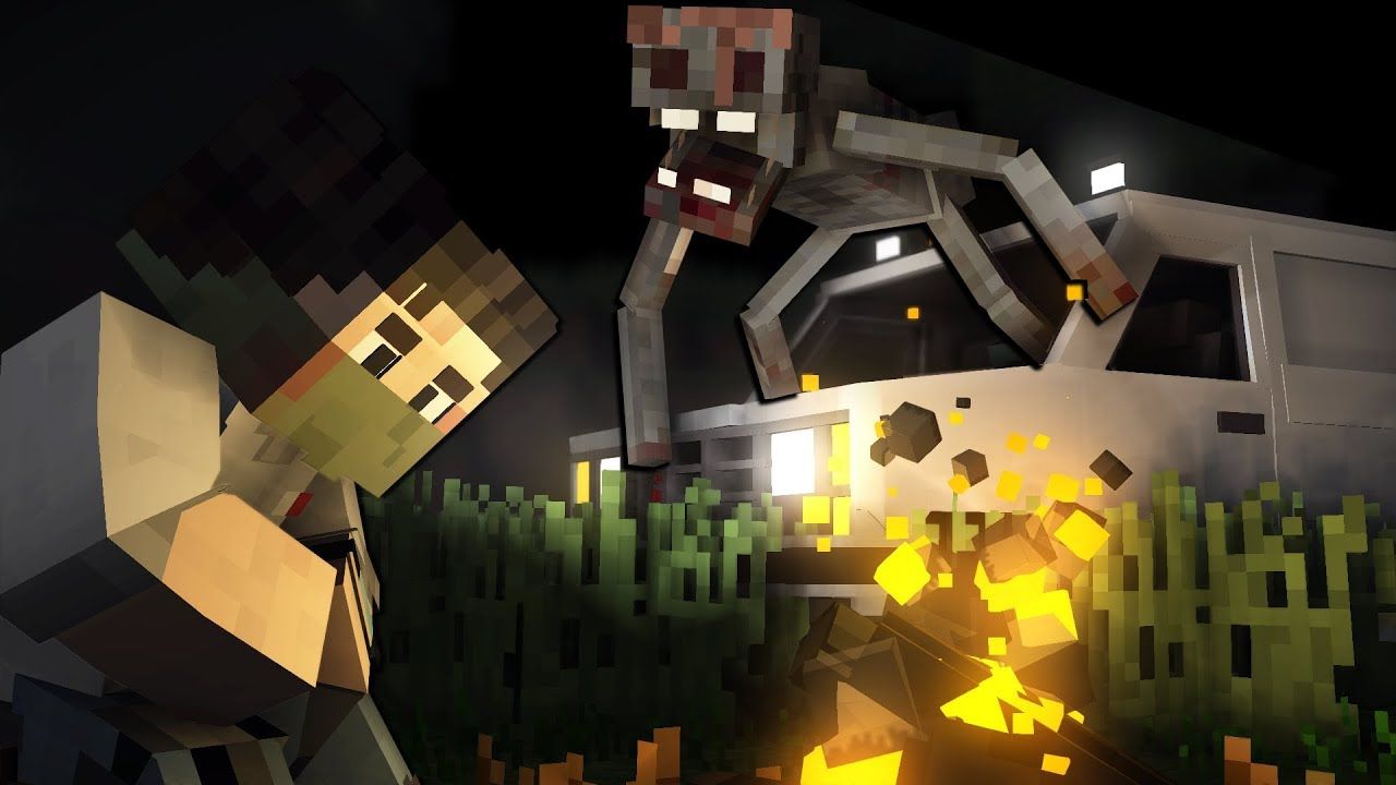 ЖУТКАЯ ТВАРЬ МЕШАЕТ УЕХАТЬ в МАЙНКРАФТ - SLASHER смотреть онлайн