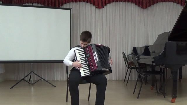 А.Коробейников «Канцона», испол. Потапов Роман, 10 лет