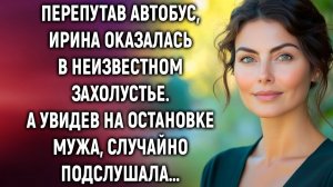 Перепутав автобус, Ирина оказалась в неизвестном захолустье. А увидев на остановке мужа…