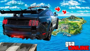 Как далеко чит тачка улетит с огромного трамплина в ГТА 5 Моды? Обзор мода в GTA 5 Online