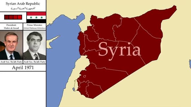 История Сирии 1919-2025