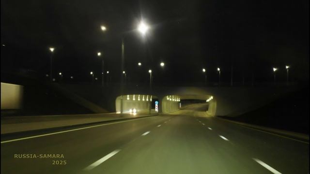 Поздравляю ! C открытием первой очереди 14 км магистрали Центральная / город Самара / Russia