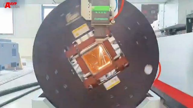 Лазерный станок TSP LASER режет лист и трубу смотреть онлайн