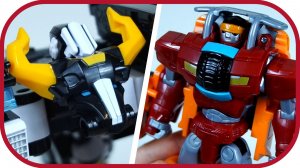 ТОБОТЫ. Трансформеры: грузовик, полицейская машина, монстр трак. Детективы Галактики.