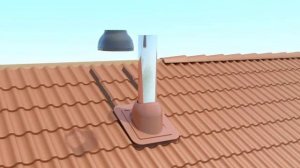 Монтаж проходного элемента VILPE PIIPPU