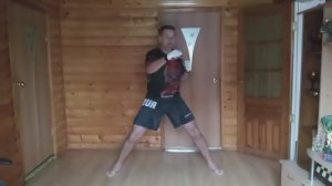 Жир и целлюлит говорят пока!!! отрывок тренировки  ТАЙ-БО дома бесплатно.