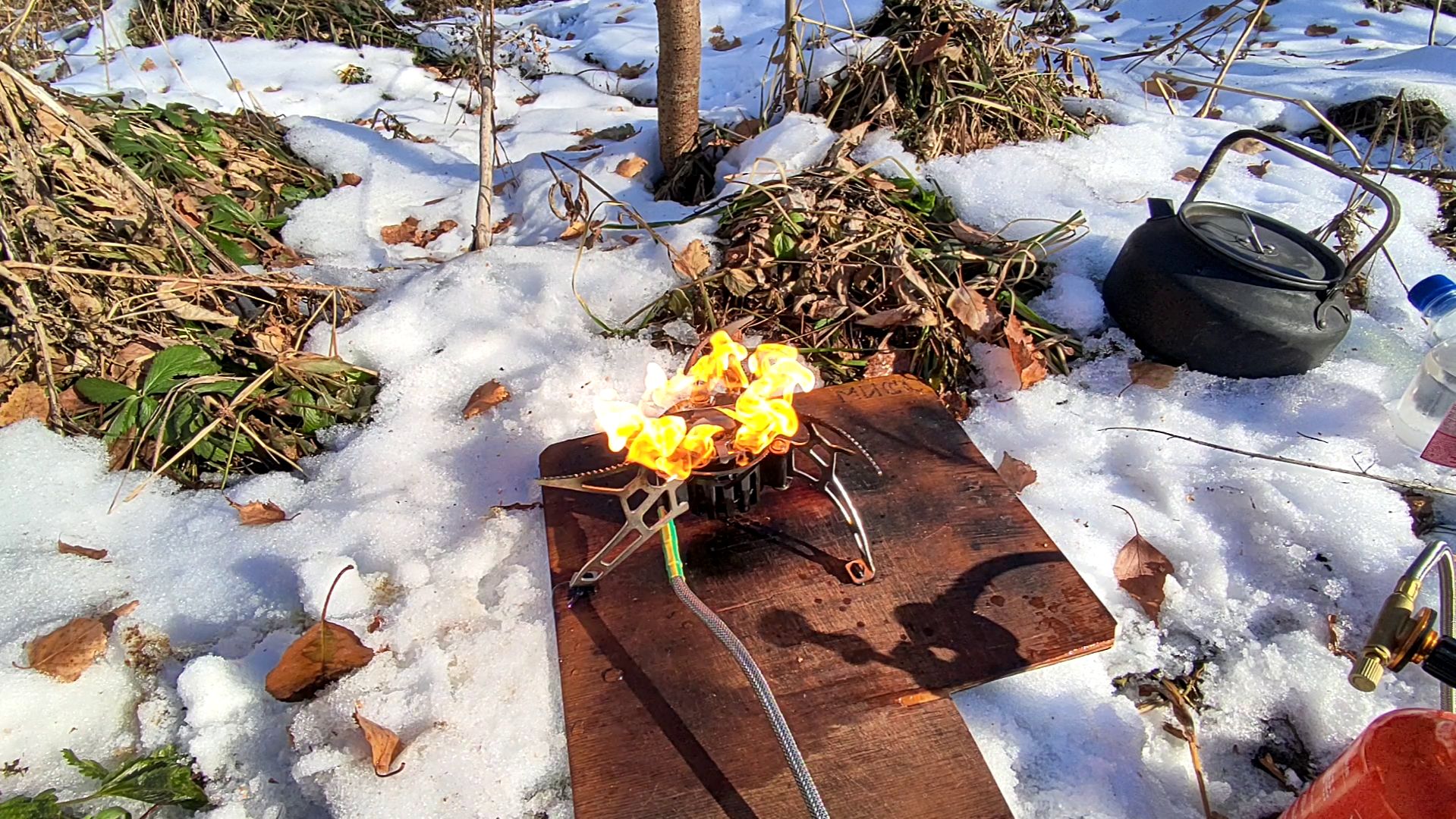 Все горелки - 2. Газ на бензине, масле, розжиге и неудачный опыт