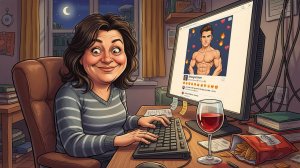 «АНКЕТА ДЛЯ САЙТА ЗНАКОМСТВ». Песня на моё шуточное стихотворение, созданная нейросетью.