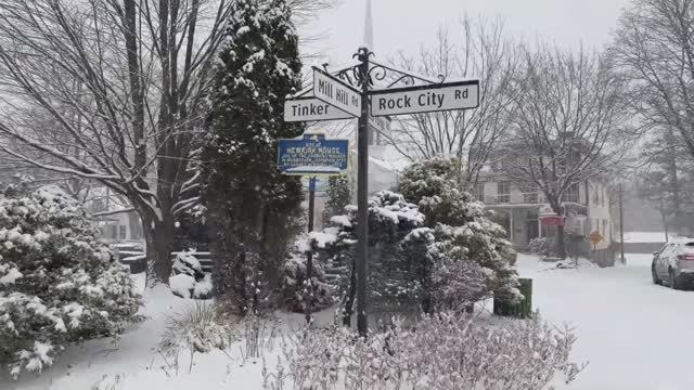 🇺🇸 Волшебные снежные дни в знаменитых городах🎄☃️❄️ – Вудсток и Кингстон, Нью-Йорк, декабрь 2025 смотреть онлайн