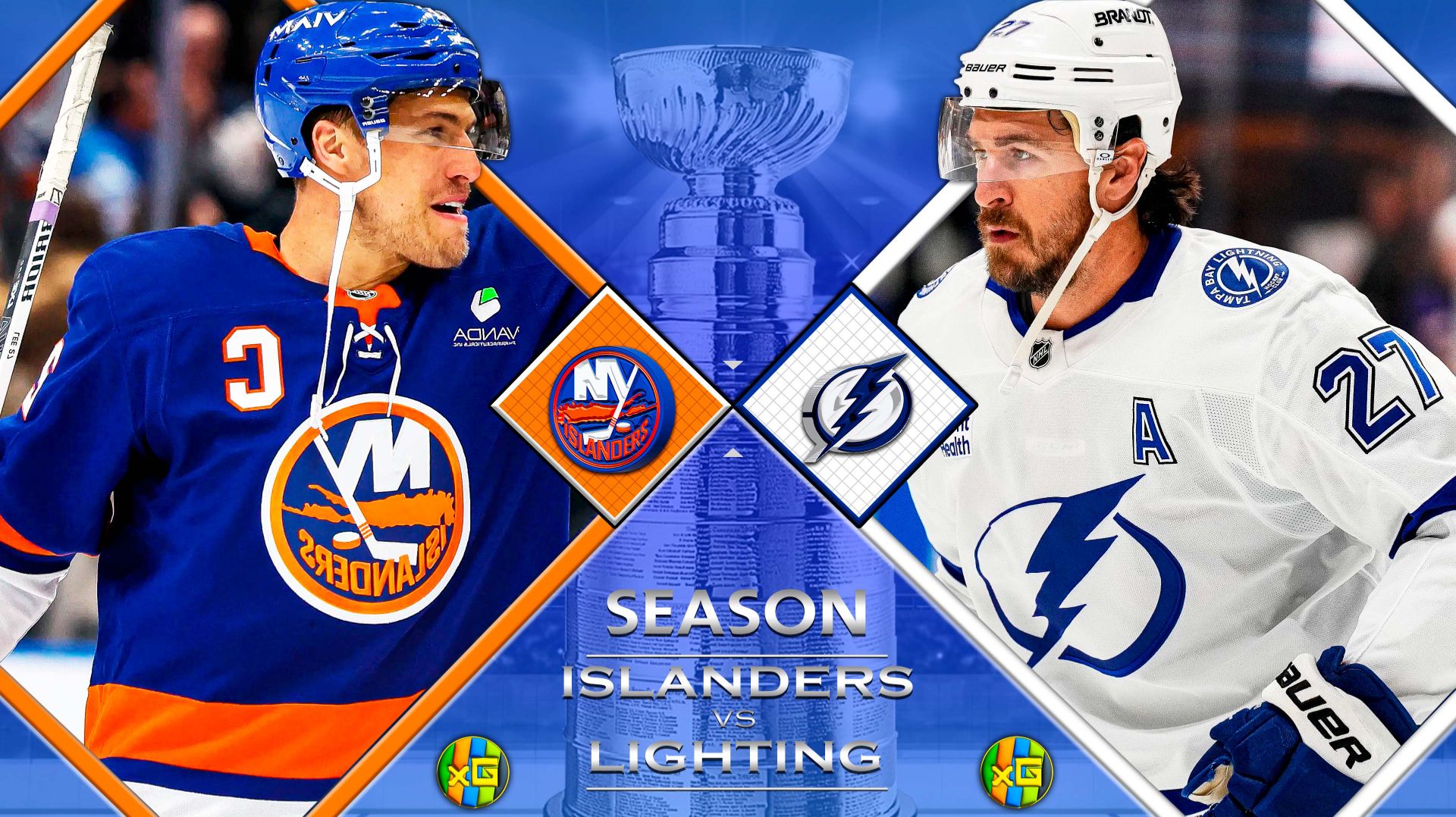 Нью‑Йорк Айлендерс - Тампа‑Бэй | 03.12.2025 | Хоккей | НХЛ | Прямая трансляция | xG смотреть онлайн