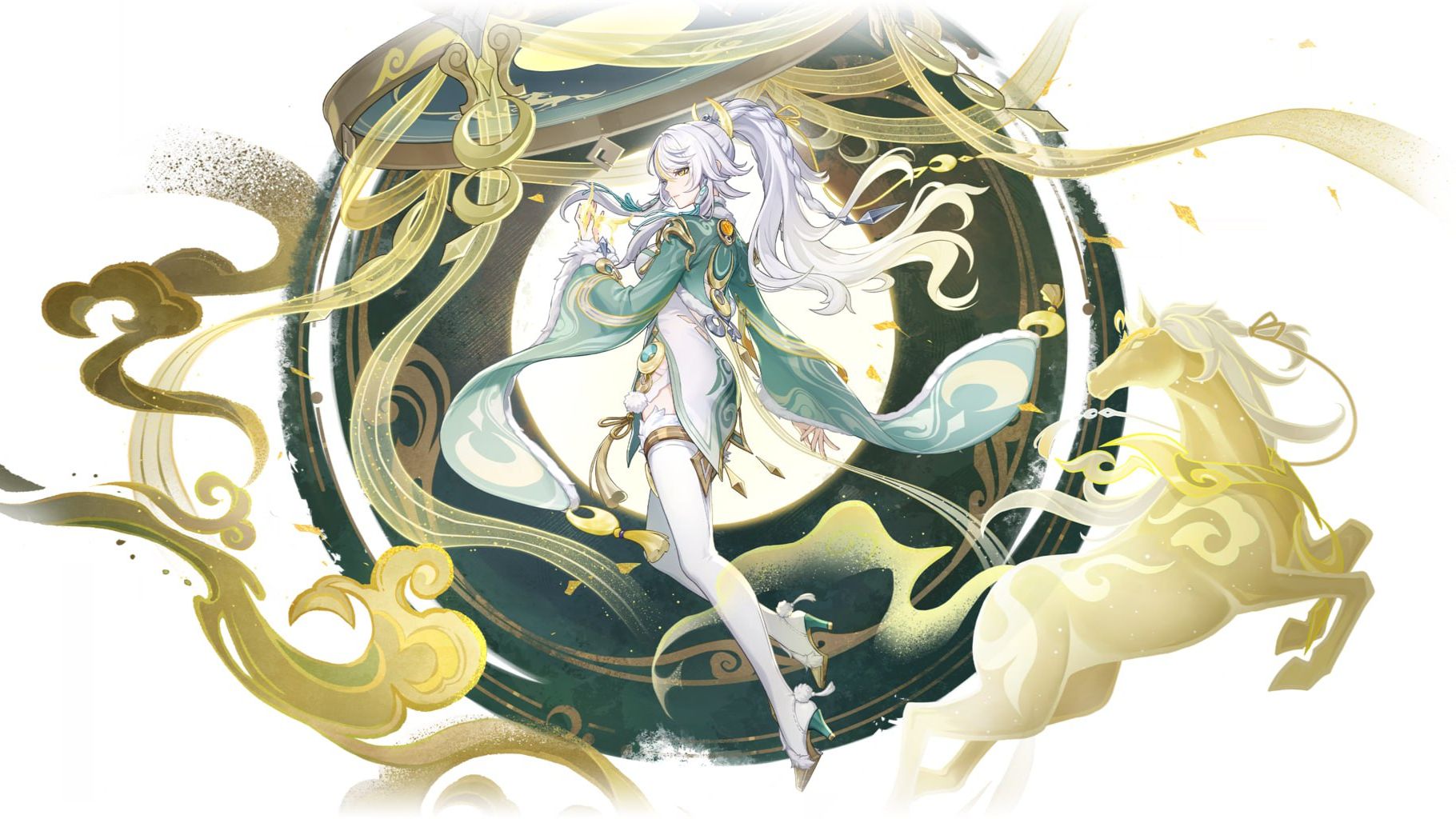 Genshin Impact 6.3 Цзы Бай: геймплей и анимации нового персонажа смотреть онлайн