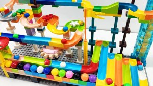 Мультики для детей. 🌈Мега - горки для шариков. Смотреть онлайн мультики для малышей.