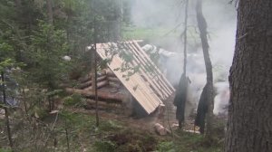 Строим Избу в Тайге Балаган Рыбалка в Тайге 2025 Сухопит 12 июл 18 Сибирь Серия 3