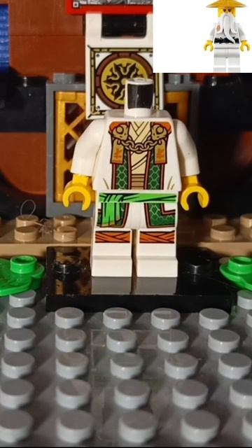 Как сделать мастера ву по 5 сезону #Лего #lego #ниндзяго #ninjago  #кастом #castom