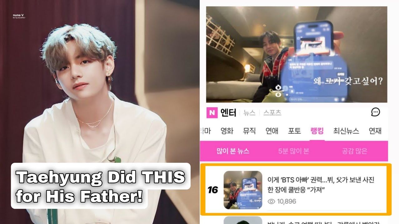 Тэхён снова на хайпе после ЭТОГО поступка ДЛЯ ОТЦА! смотреть онлайн