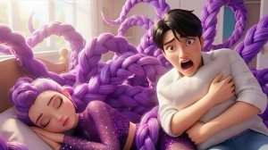 Длинные волосы Руми не дают спать Джину. Охотники на демонов