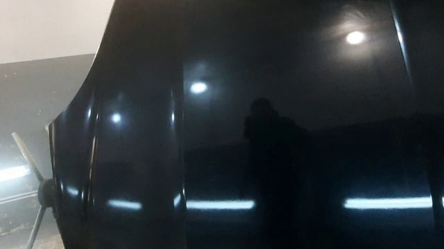 Porsche Cayenne - Покраска переднего бампера и капота.