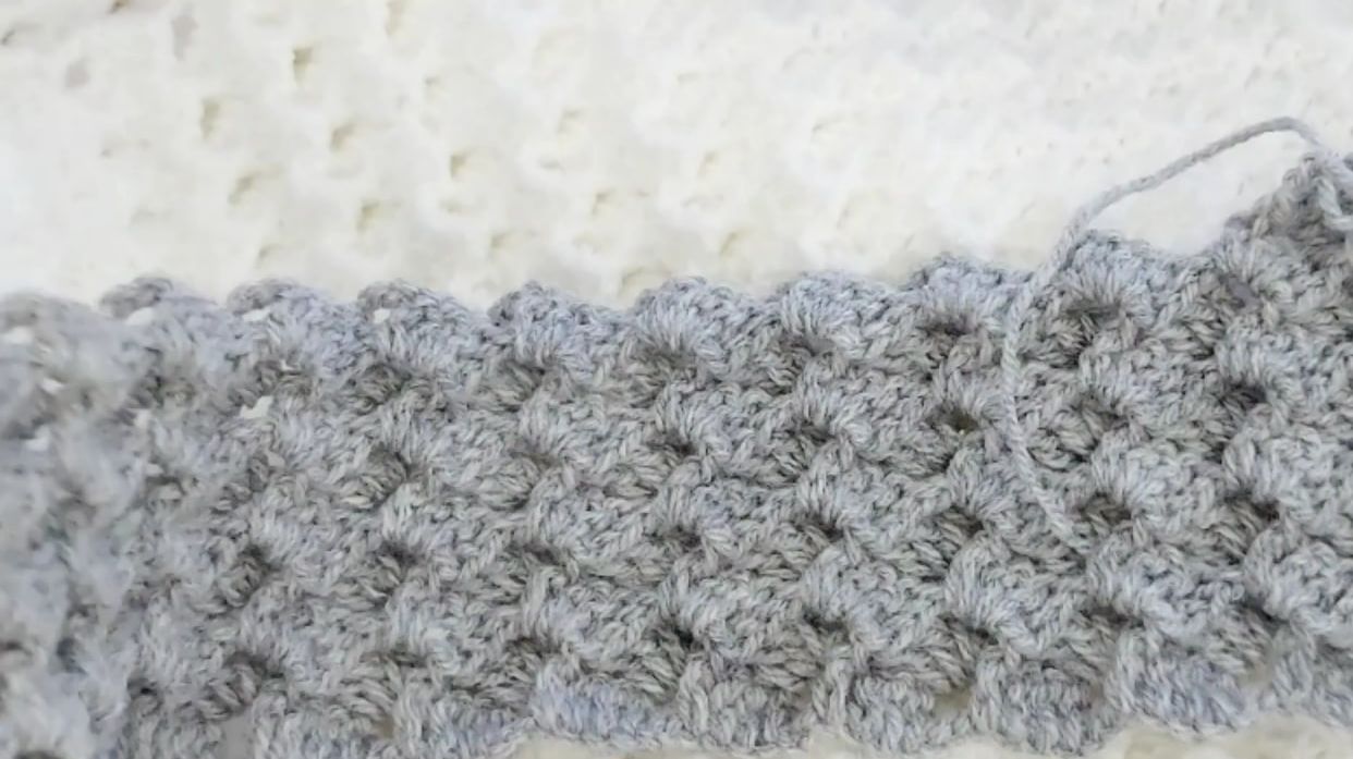 Детское одеяло//Детский плед//Узор для детского пледа смотреть онлайн