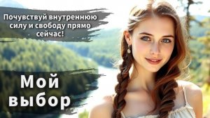 Живи в согласии с природой и собой — эта песня поможет тебе! - "Мой выбор"