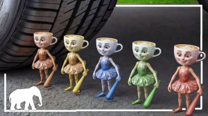 Мультики для детей и малышей. Едем по игрушкам на машине. Яркие Мультьики залипалки