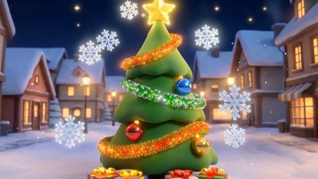 Украшаем нашу ёлочку – Новогодняя песенка для малышей 2–5 лет | Песня про ёлку смотреть онлайн