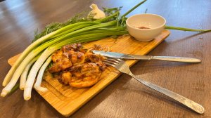 Сочное БЕДРО КУРИНОЕ на гриле.