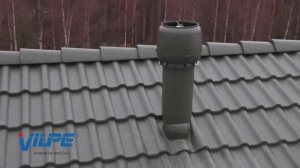 Монтаж проходного элемента VILPE Tiili и крышного вентилятора