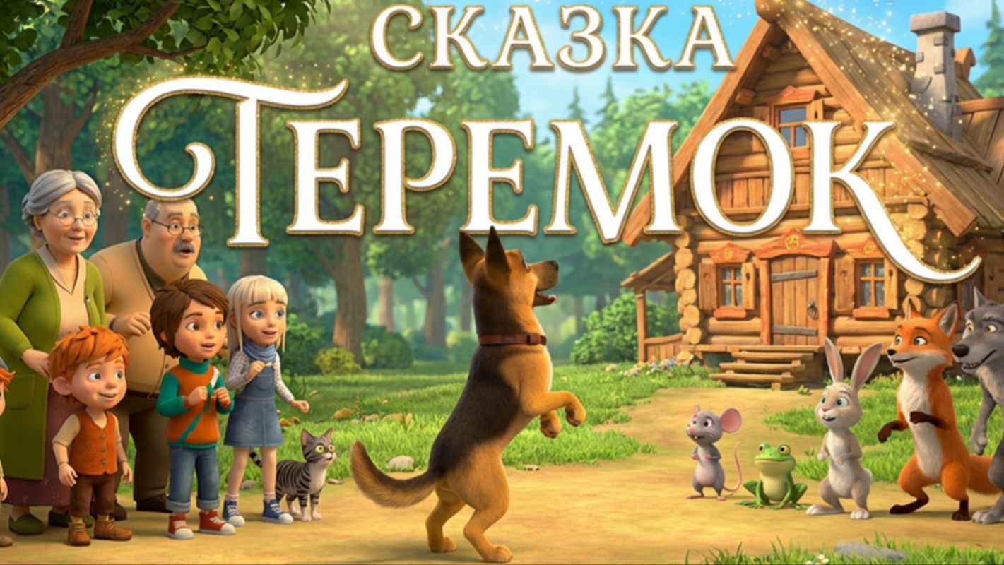 Теремок. Новый мультик смотреть онлайн