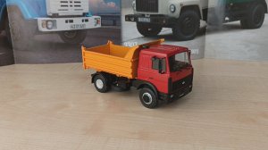Обзор модели Маз-55514-023, масштаб 1:43, "Modimio".