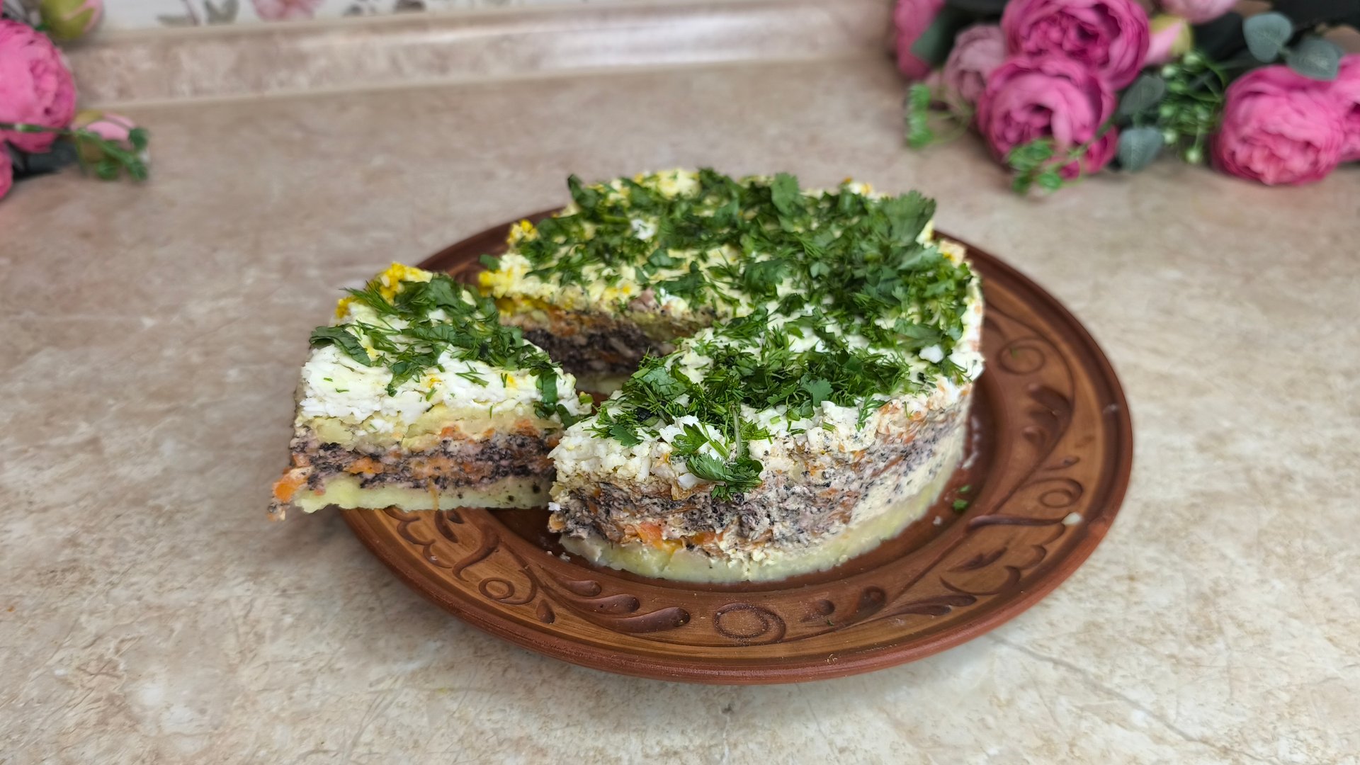 салат МИМОЗА по-новому