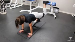 Разгибание Бедра стоя на четвереньках с резиной/Mini-Band Quadruped Hip Extension