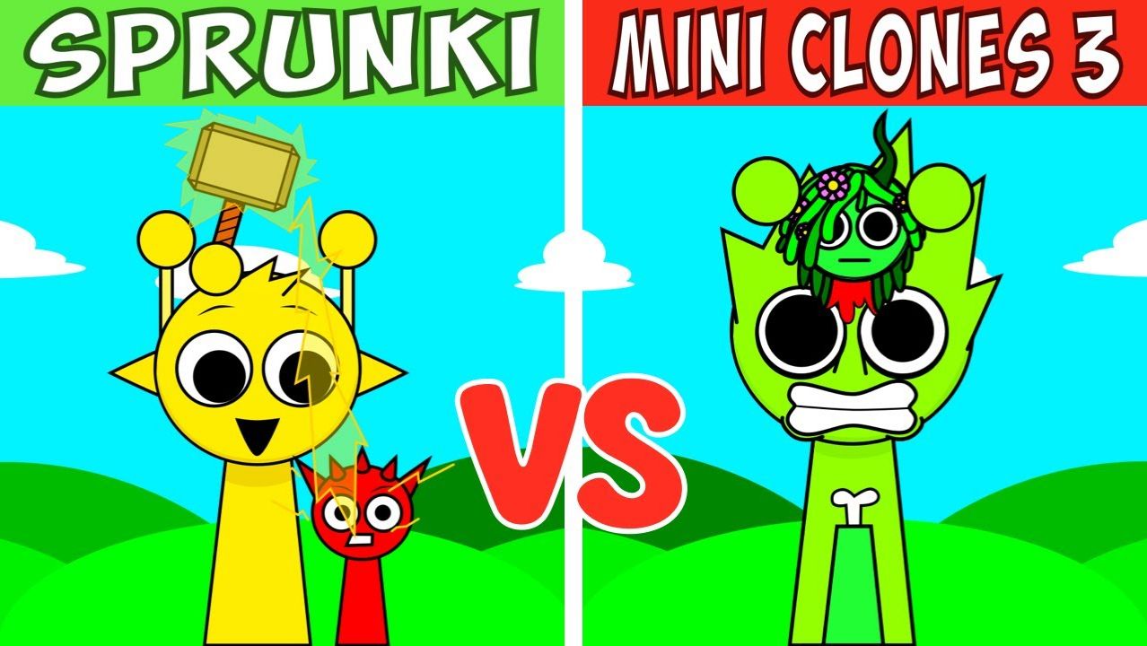 SPRUNKI MINI CLONES 3: ЭПИЧЕСКОЕ ПРОБУЖДЕНИЕ КЛОНОВ ⚡️🧬🔥🎶💥👑 смотреть онлайн