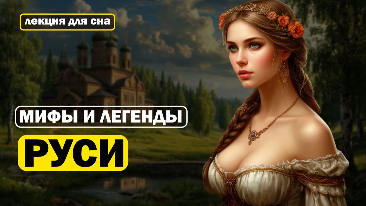 Лекции для Сна. Мифы и Легенды Древней Руси. Истории для сна. Слушай и Засыпай смотреть онлайн