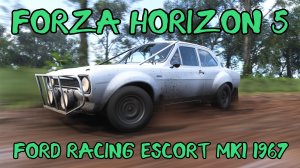 # Ford Racing Escort MK1 1967 — Раллийный Красавец Британских Автогонщиков в мире Forza Horizon 5.