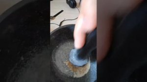 Готовлю целебный порошок из Ростров Белемнитов - "Чертов палец"